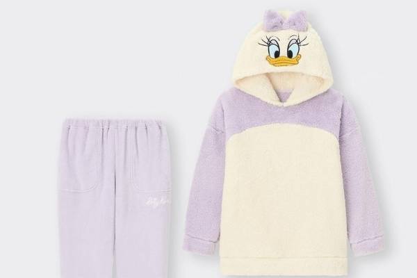 GUからディズニー「ドナルド＆デイジー」なりきりルームウェア、ひつじ・くま・パンダの耳付きも