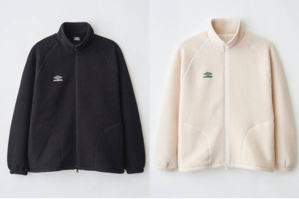 ユハ×アンブロのウールボアブルゾン＆パンツなど、90's“大文字ロゴ”入り