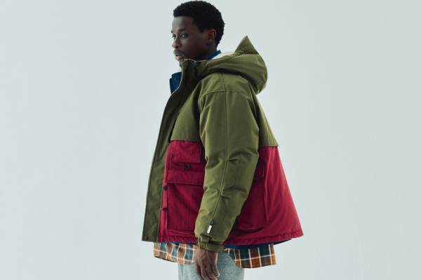 ダイワ ピア39新作ダウンジャケット、90年代アウトドアウェア着想のカラーブロックアウターなど