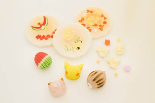“ポケモン京菓子”が七條甘春堂で、ピカチュウやピッピの上生菓子＆ホウオウの麩焼き煎餅など
