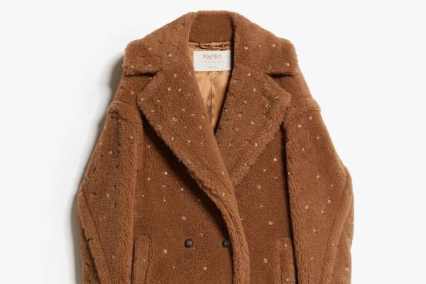 マックスマーラ新作「クリスタル テディベア コート」きらめくふんわりアウター、キッズコートも