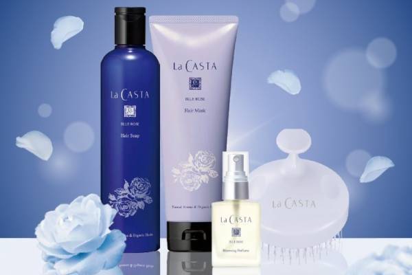 ラ・カスタ23年冬コフレ、“華やかなブルーローズ香る”ヘアケア＆パフュームの限定セット