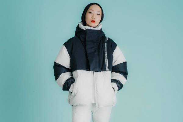 ファセッタズム×シックスティシックス ノースのコラボウェア、バイカラー仕立てダウンジャケットなど