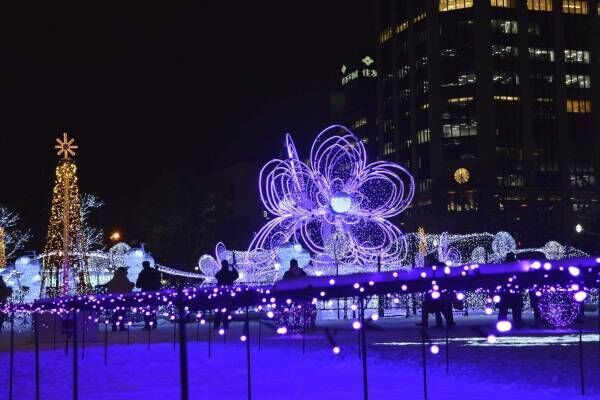 「2023 さっぽろホワイトイルミネーション」北海道・札幌の街を彩る冬の光、クリスマス市も