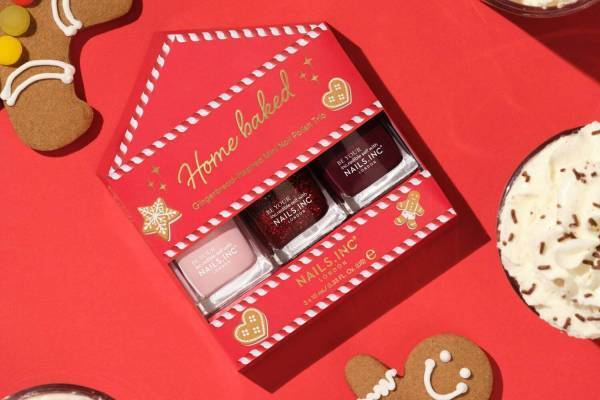 ネイルズ インク“甘いホットココア”着想の23年クリスマスネイル、お菓子カラーの限定キットも