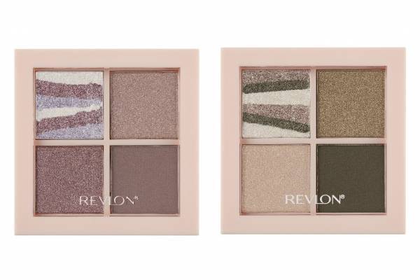 レブロン23年冬コスメ“スモーキーに煌めく”新色アイパレット、モーヴ系orカーキ系の2色