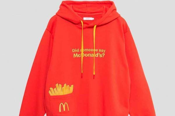 グラニフ×マクドナルド「マックフライポテト」パーカーや紙袋風ショッピングバッグなど新作コラボ