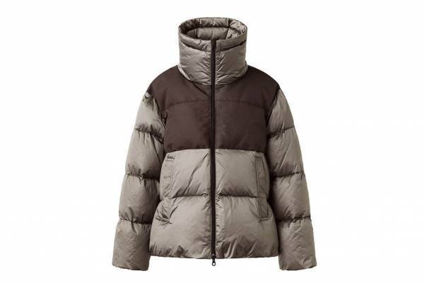 デュベティカ23年秋冬レディースダウンウェア、異素材MIXのダウンジャケット＆コートなど