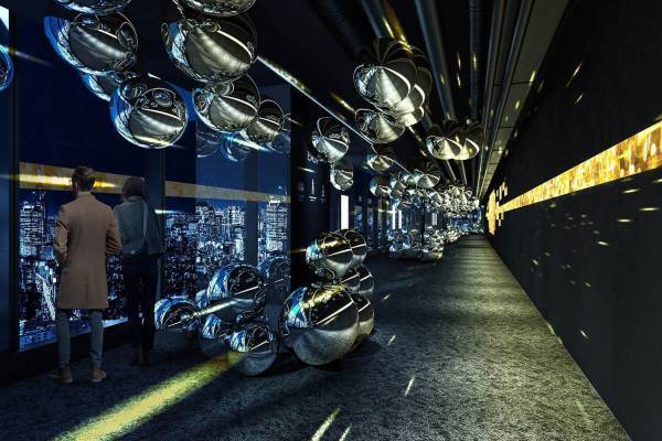 渋谷スクランブルスクエアの屋上展望施設「渋谷スカイ」特別演出の回廊や光のツリーなど冬イベント