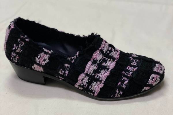 ルール ロジェット“ツイード”のヒールシューズ、キッズ ラブ ゲイトとコラボ