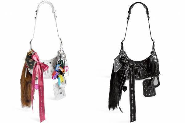 バレンシアガ「ル カゴール」新作、サテンリボンやエッフェル塔を重ねたショルダーバッグなど