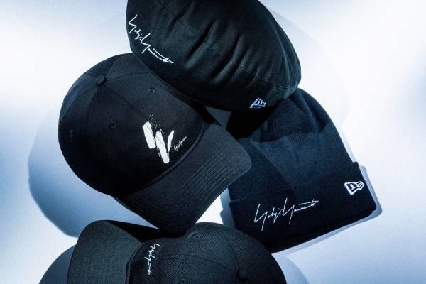 ヨウジヤマモト×ニューエラ23年秋冬 - ロゴ入りキャップやベレー帽、名作サイドテープパンツも