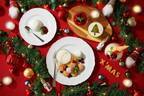 イケア初のクリスマススイーツ、1口サイズのパンケーキ＆ツリーを描いた“丸ごとロールケーキ”パフェ