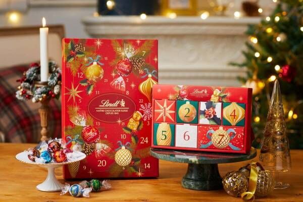 リンツ23年クリスマスチョコ、“自分で作る”アドベントカレンダー＆リンドール限定フレーバー