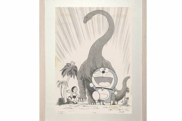 藤子・F・不二雄ミュージアム「生誕90周年記念原画展」“好き”を色濃く描いた原画紹介、ドラえもんなど