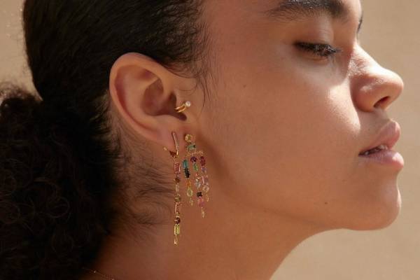 アルティーダ ウード23年クリスマスジュエリー、色彩豊かなトルマリン輝く“1点もの”リング＆ピアス