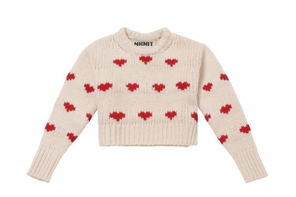 ニットブランド「ンニット」“ハート柄”や装飾付き限定ニットなど、伊勢丹新宿店で