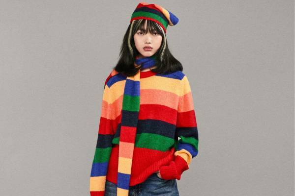 ZARAがハリー・スタイルズのスタイリストとコラボ、虹色セーターなどオーバーサイズウェア＆小物