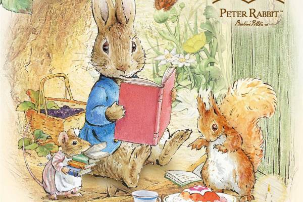 「ピーターラビット リトルブックパーク」京王百貨店新宿店に限定品を含む約800点のグッズ集結