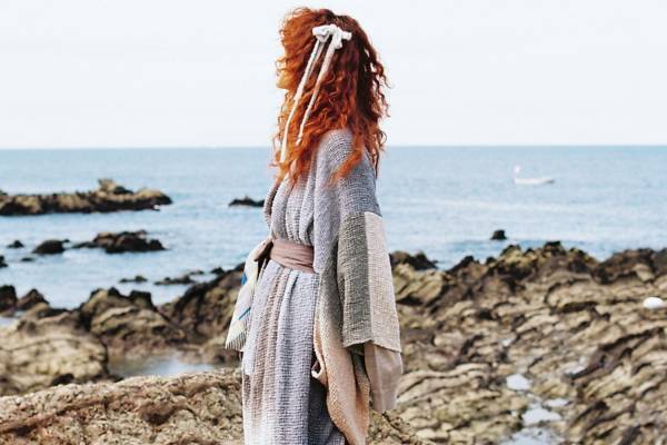 キモノ バイ ナデシコ新作“編み物”風きもの＆羽織、ファーを配したベストやざっくりニットカーデも