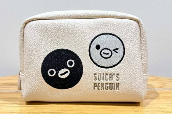 「Suicaのペンギン」新作グッズ、フェイス刺繍入りポーチやパスケース＆子ペンギンの饅頭など