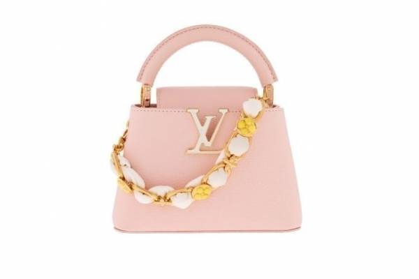 ルイ・ヴィトンのアイコンバッグ「カプシーヌ」新作、レザーを編み込んだチェーンリンク付き