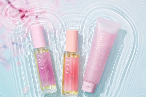 “サクラ×果実”の香りを楽しむ24年春限定ヘアケア「ミズム」から、ヘアオイルやスタイリングジェル