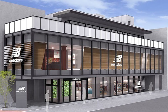 ニューバランスが東京・吉祥寺に新店舗、復刻シューズ「990v3」のグレーを特別販売