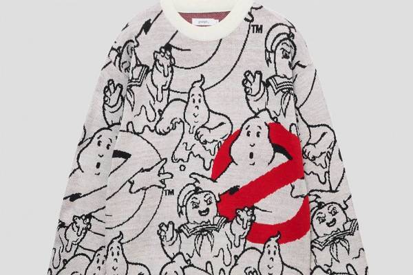 グラニフ×映画『ゴーストバスターズ』“ノーゴースト”ロゴやマシュマロマンのコラボアイテム