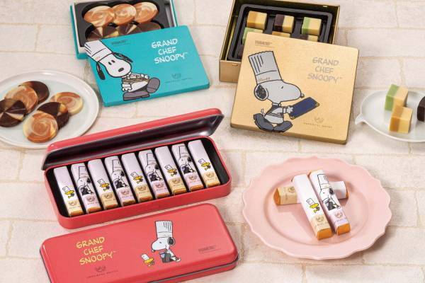 帝国ホテル 東京の24年バレンタイン、"料理長スヌーピー”のチョコレート缶や希少カカオのアソート
