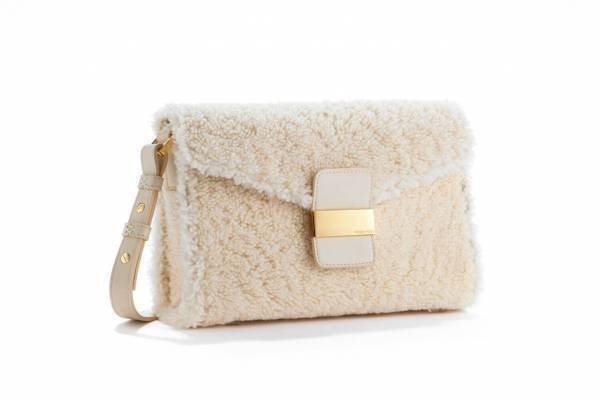 セルジオ ロッシ「sr1」バッグ“ふわふわ”シアリングのショルダーバッグなど銀座三越に集結