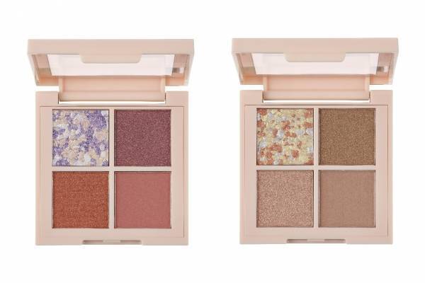 レブロン24年春コスメ、人気4色アイパレにきらめくプラムピンク系＆上品なウォームベージュ系