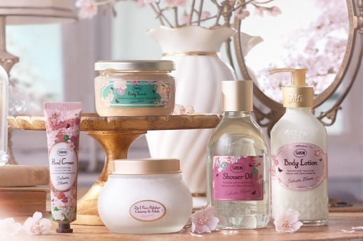 SABON「サクラ・ブルーム」24年春ボディケア、清らかに“桜香る”ボディスクラブやハンドクリーム