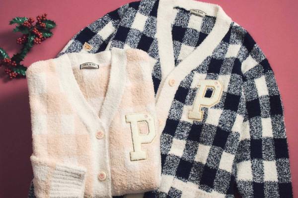ポール & ジョー23年冬新作、“もこもこ”チェック柄ルームウェア＆猫のヌネットデザイン財布も
