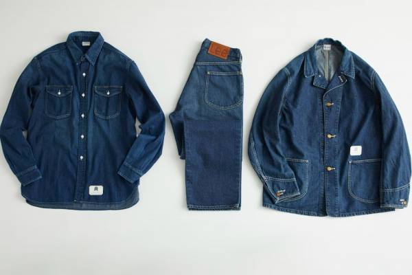 Scye×Lee“ヴィンテージ風”カバーオールやジーンズ、コンバースとのパイル地スニーカーも
