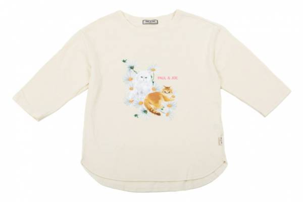 ポール & ジョー“猫の日”新作ルームウェア、猫のジプシー＆ヌネットを描いた限定Tシャツやセットアップ