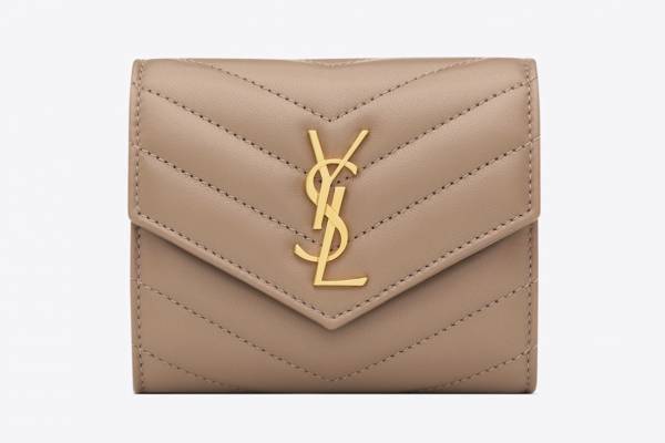 サンローランのウィメンズ＆メンズウォレット、パファー素材やくすみカラーのミニ財布など