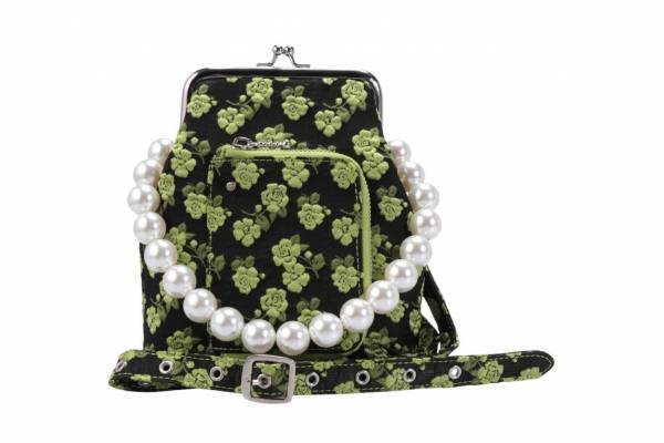 パメオポーズ“パールハンドル”の花柄バッグ、キャンディ風ビッグリングも復刻