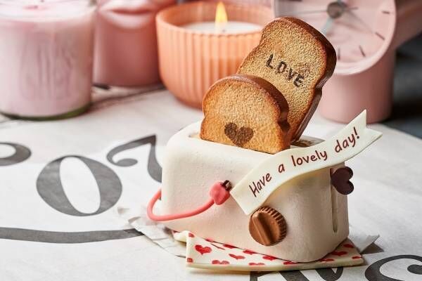 ザ・リッツ・カールトン大阪24年バレンタイン、“朝食”フレーバーのチョコレートやトースター型スイーツ