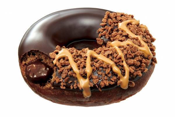 クリスピー・クリーム・ドーナツ24年バレンタイン、フォンダンショコラ風＆生チョコ仕立てのドーナツ