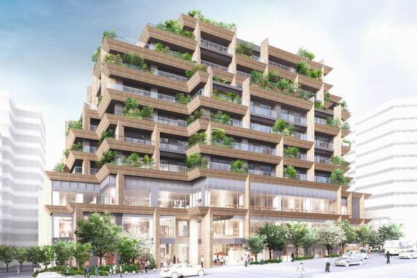 代官山の新複合施設「フォレストゲート代官山」賃貸住宅・商業空間・シェアオフィスを繋ぐ新ランドマーク