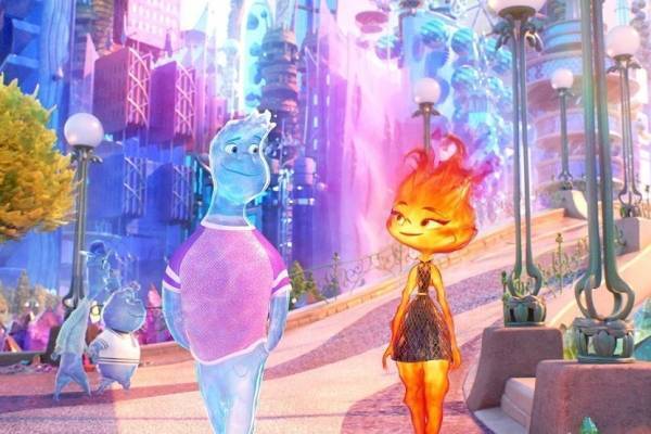 ディズニー＆ピクサーのアニメ映画『マイ・エレメント』“火と水”正反対の2人が起こす奇跡