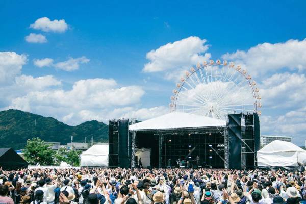 野外音楽フェス「森、道、市場 2023」愛知・ラグーナビーチで、フジファブリックやチリビ