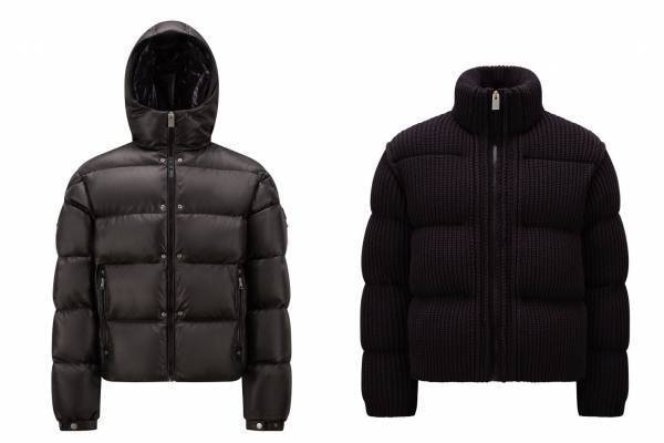 「6 モンクレール 1017 アリックス 9SM」ダウンジャケット、ラムスキンやリブニットを採用