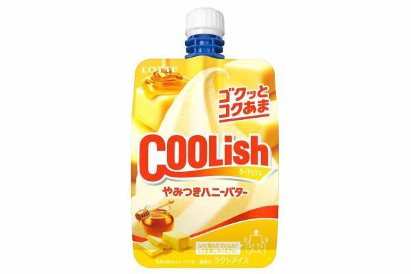 ロッテ"飲むアイス”「クーリッシュ」にハニーバター風味、コクあま＆後味スッキリの新フレーバー