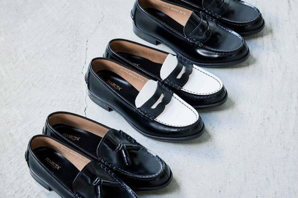 ビーミング by ビームス×ハルタのローファー、タッセル付きやホワイト＆ブラックのバイカラーで