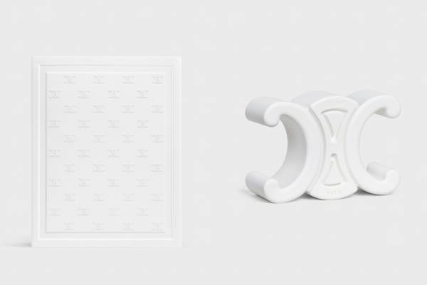 セリーヌ新作ルームフレグランス、“ムスク＆オークモス”香るペーパーシート＆トリオンフ型セラミック