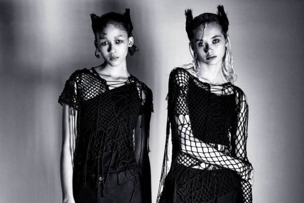 リミ フゥ新作ウェア - メッシュを配したドレスやジャケット、重ね着に使えるニットトップスも