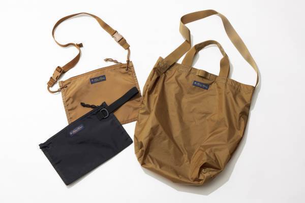 ブルックス ブラザーズ×MIS、機能性素材用いた2WAYポーチやトートバッグ