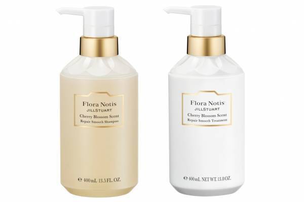 フローラノーティス ジルスチュアート新ヘアケア、“ジャスミンor桜”香るシャンプー＆トリートメント